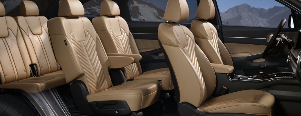 side interior view of the 2026 Kia Sorento