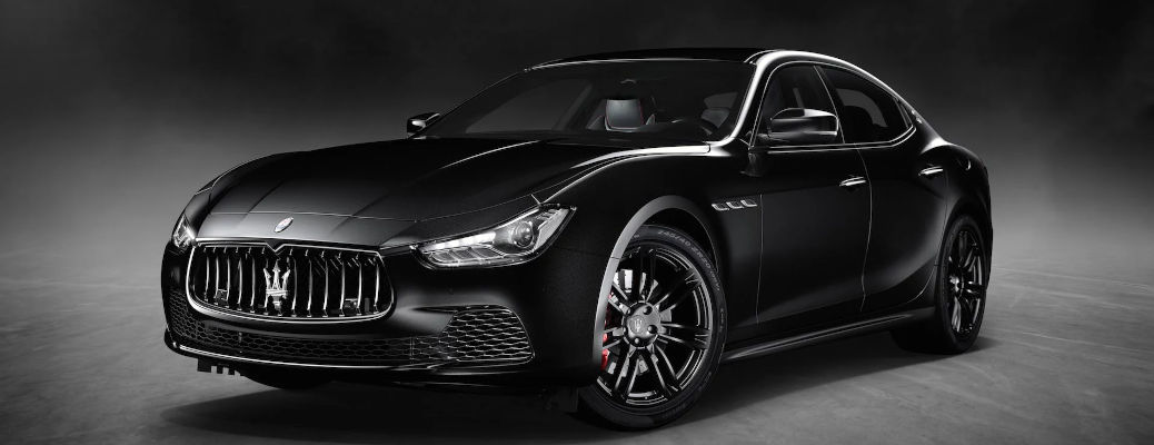Maserati offers new, limited-edition black trim package