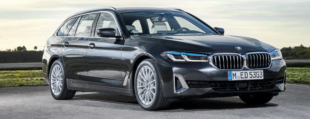 The exterior of the 2020 BMW 5 Series.