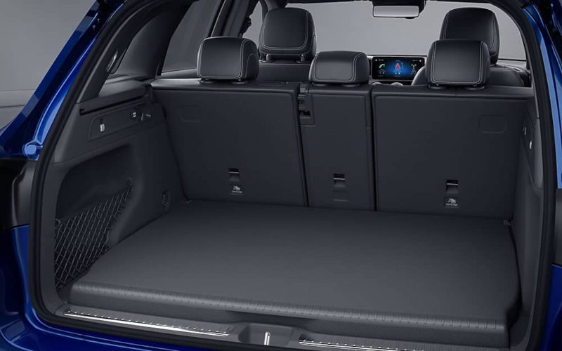 The cargo space in the Mercedes GLC SUV.