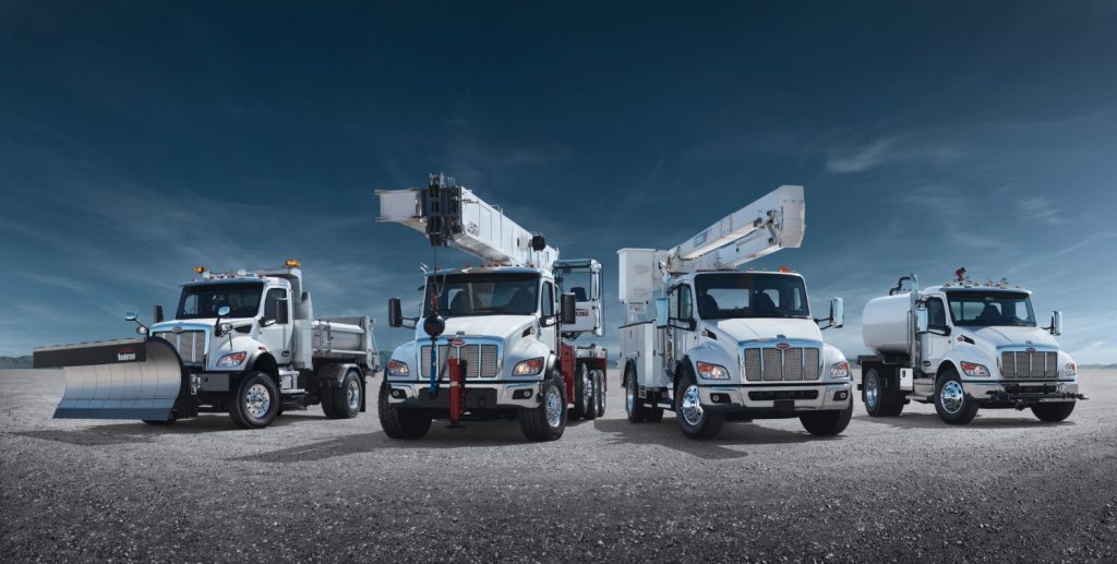 Medium duty vocational trucks