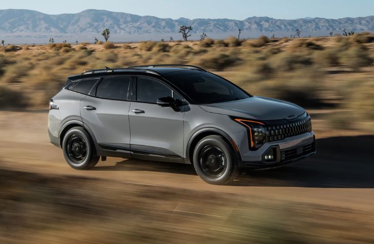 2026 Kia Sportage on the road