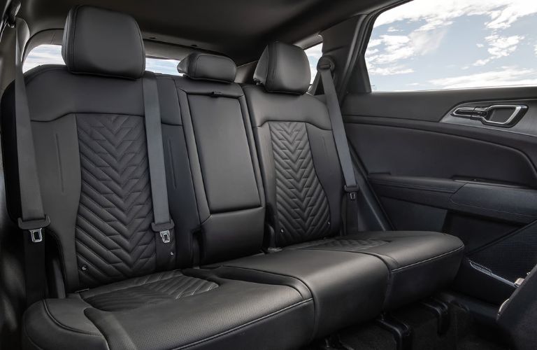 2026 Kia Sportage rear seats