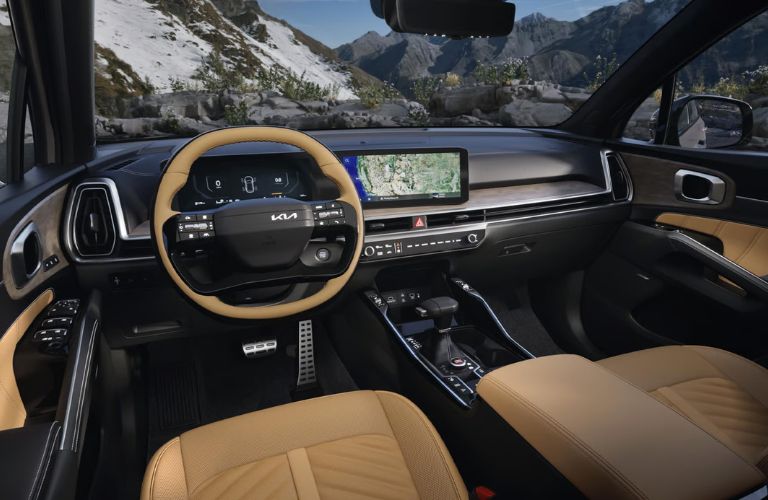 2026 Kia Sorento front interior