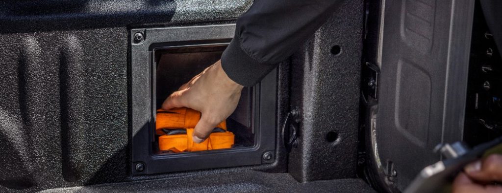Ford F-150 bed box storage
