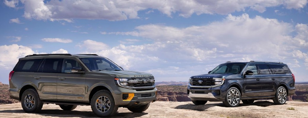 2025 Ford Expedition models side by side