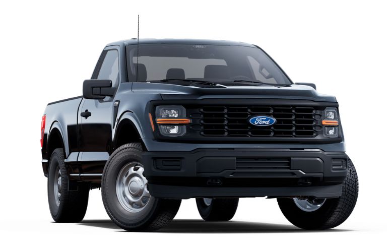 2025 Ford F-150 truck on white