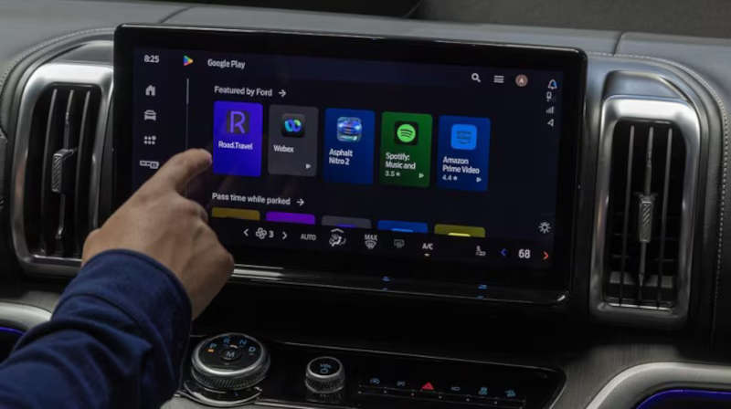 Ford apps that are integrated with the Ford Connectivity Package