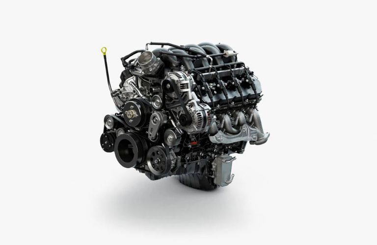 2026 Ford F-250 King Ranch engine on white