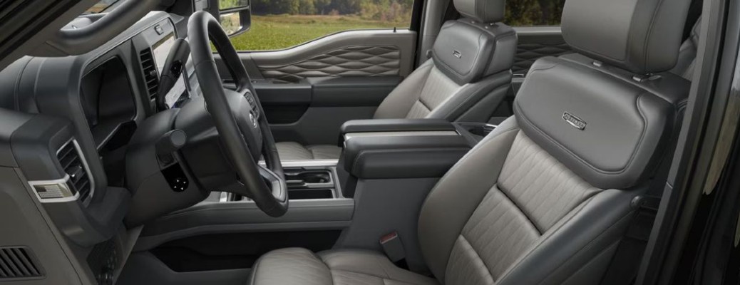 2026 Ford F-250 Platinum front seats side view