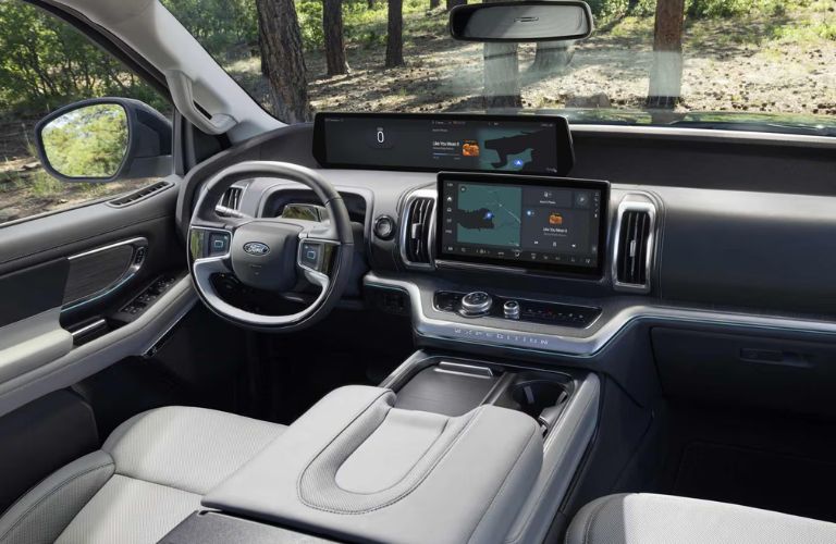 front center console in the 2026 Ford Expedition