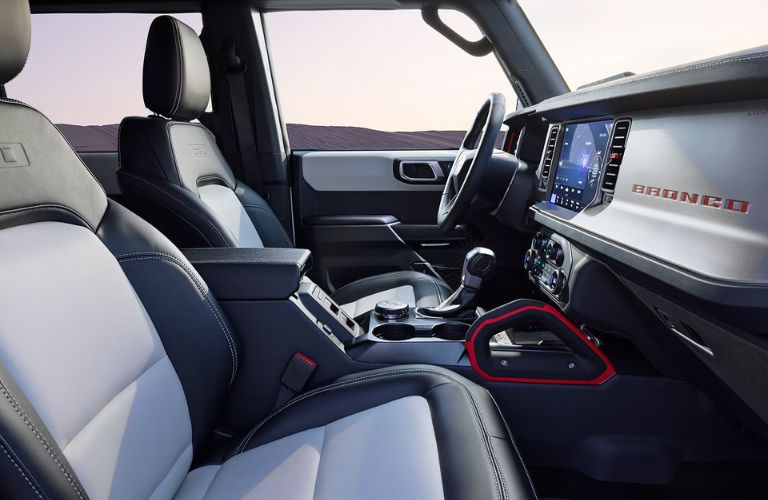 2026 Ford Bronco front seats side view