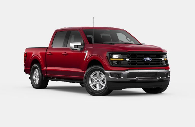 2026 Ford F-150 ruby red metallic