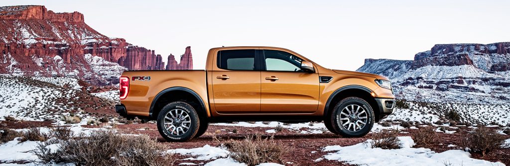 2019 Ford Ranger side view