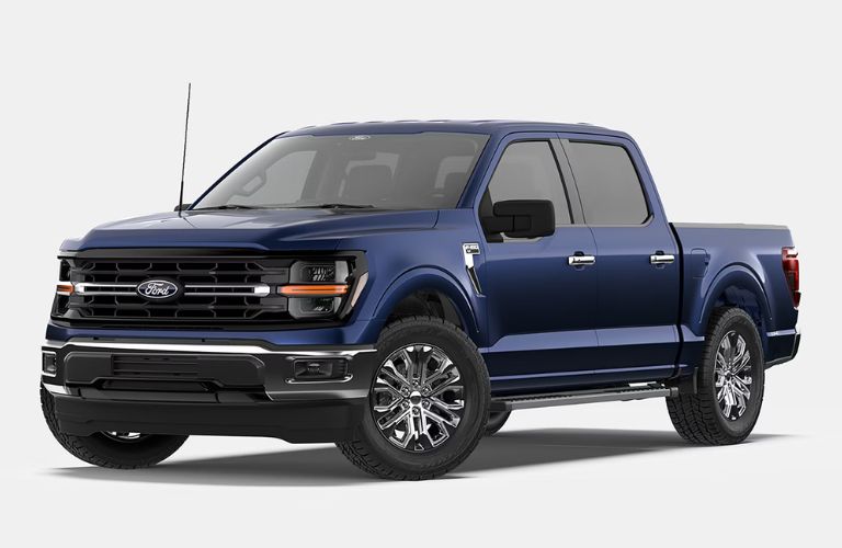 2026 Ford F-150 Chrome Package front and side angle