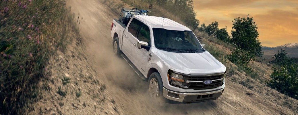 2026 Ford F-150 FX4 Off-Road Package on an incline