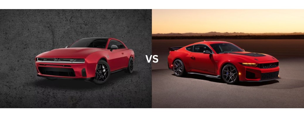 Dodge Challenger versus Ford Mustang