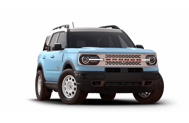2023 Ford Bronco Sport Heritage Limited Edition in blue