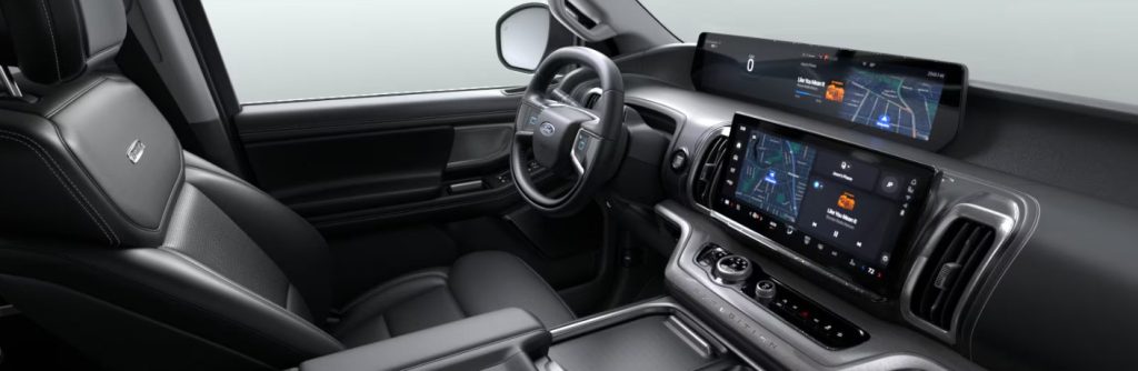 2026 Ford Expedition Max front seats side view