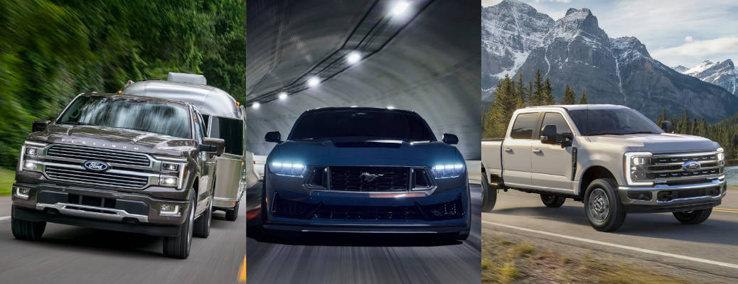 Some of the vehicles that achieved the top Ford quality ranking