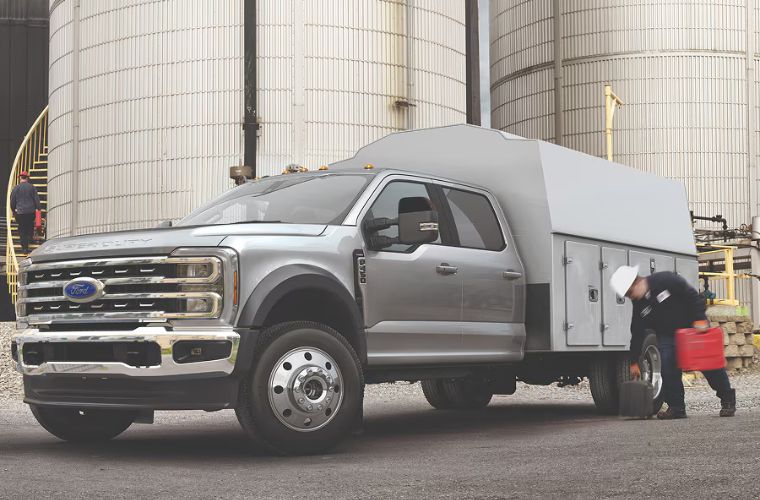 Ford Utility Truck with Utility bed