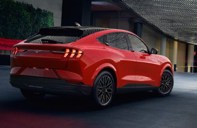 2026 Mustang Mach-E rear view