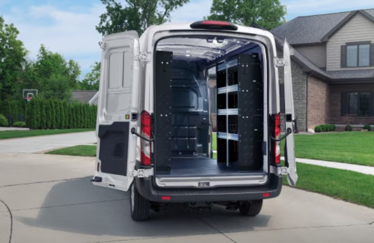 Ford fleet vehicle cargo space