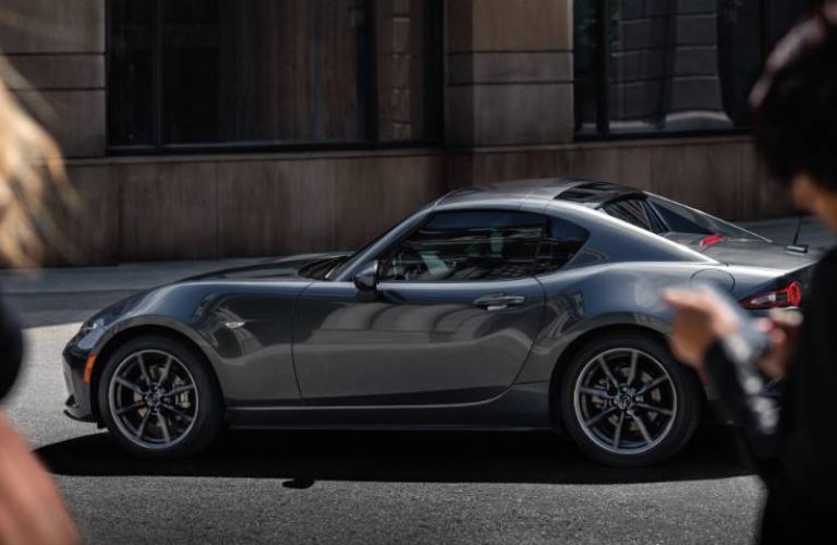 2022 Mazda MX-5 Miata RF parked on a road