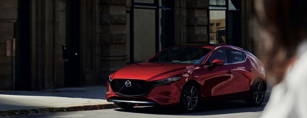 2025 Mazda3 Hatchback front quarter view