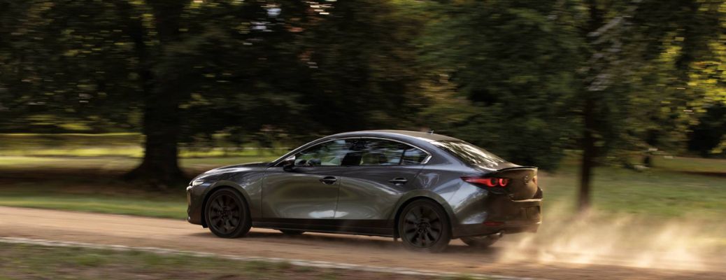 side view of the 2025 Mazda3 Sedan