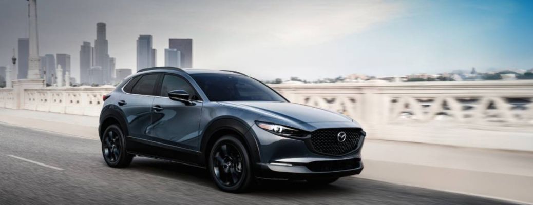front quarter view of the 2025 Mazda CX-30