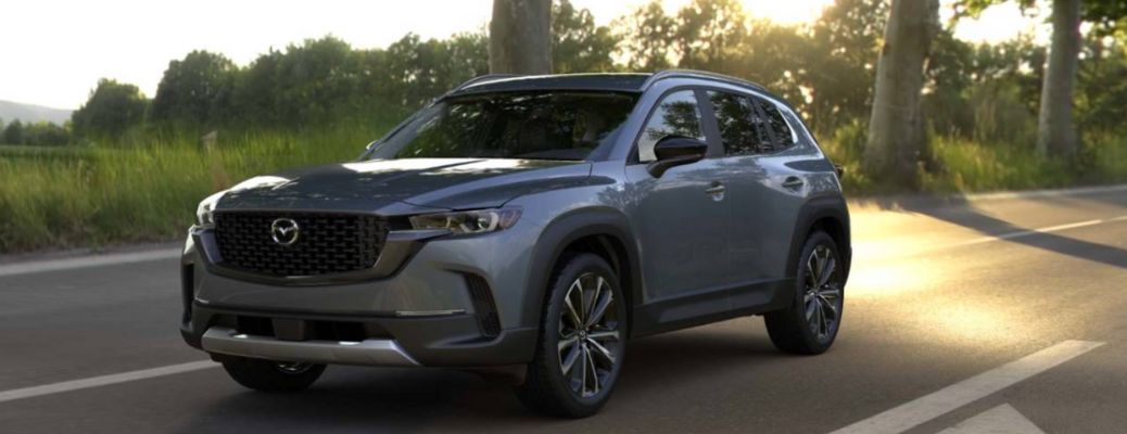 front quarter view of the 2025 Mazda CX-50