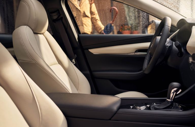 seating in the 2025 Mazda3 Sedan