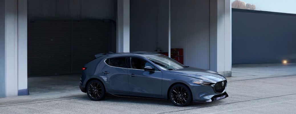 side view of the 2025 Mazda3 Hatchback