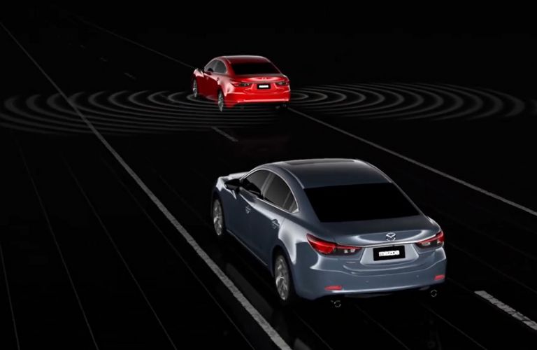 representative image of Blind Spot Monitoring in your Mazda
