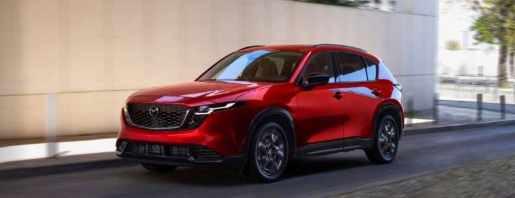 2026 Mazda CX front and side view