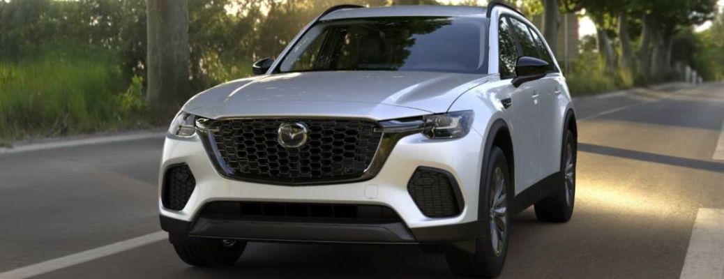 2026 Mazda CX-70 PHEV front and side view