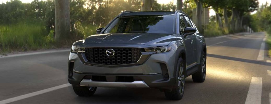 2026 Mazda CX-50 front and side view