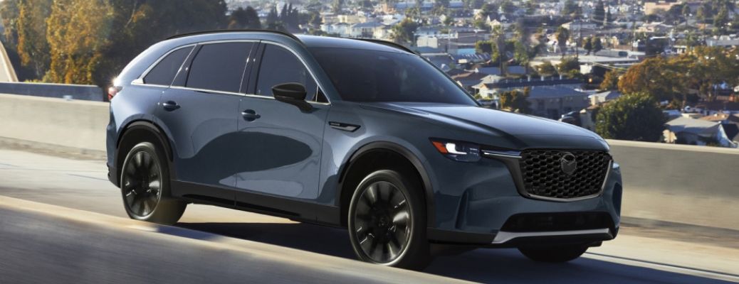 2026 Mazda CX-90 side and front view