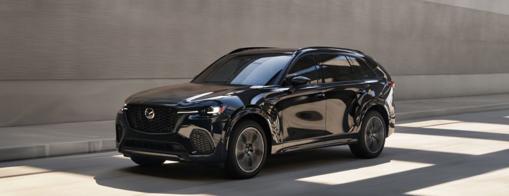 2026 Mazda CX-70 front and side view