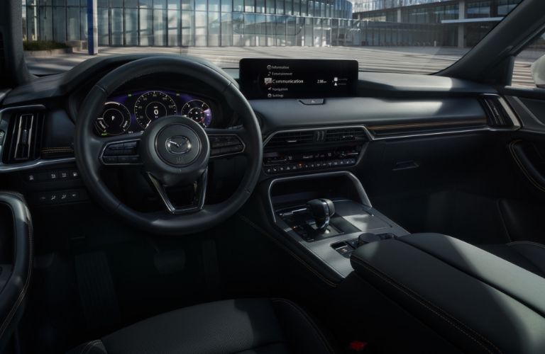 2026 Mazda CX-90 front interior