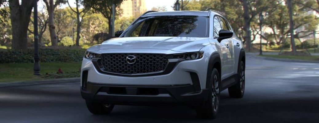 2026 Mazda CX-50 Hybrid front and side view
