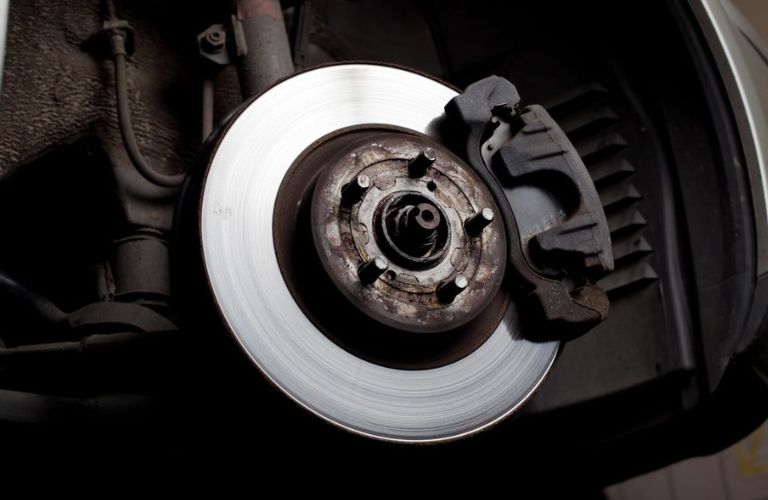Brake plate of a vehicle
