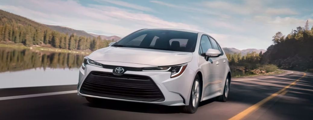 2023 Toyota Corolla front and side view
