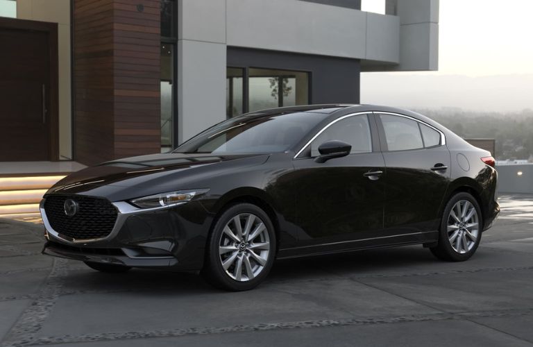 2022 Mazda3 Sedan front and side view