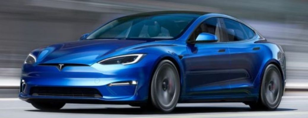 2019 Tesla Model S front and side view