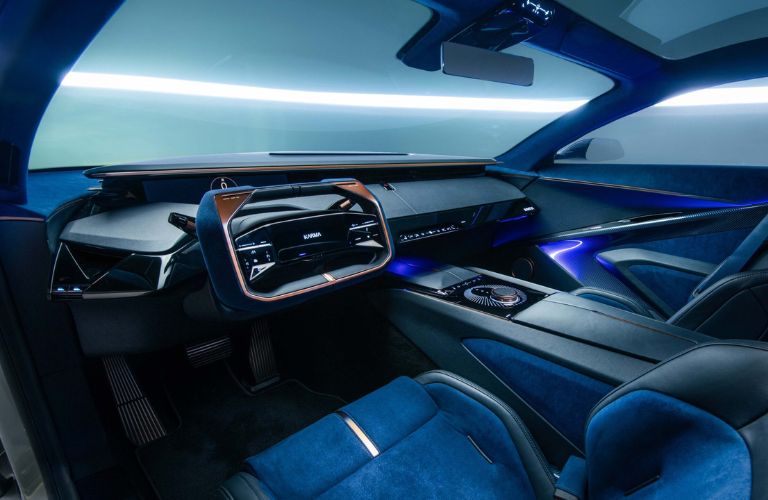 Karma Kaveya front interior