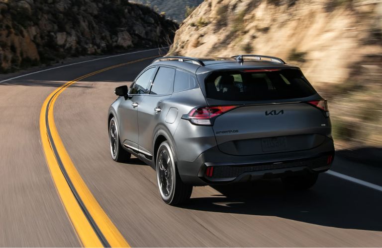 rear view of the 2026 Kia Sportage PHEV