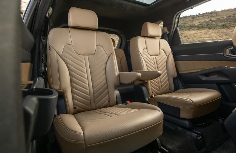 raer seats of the 2026 Kia Sorento