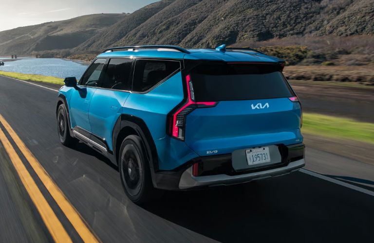 rear view of the 2026 Kia EV9